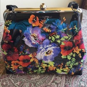 M. Andonia Large Kiss Floral Handbag